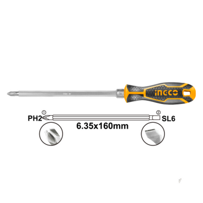 INGCO -  2 In 1 screwdriver set  AKISD0201