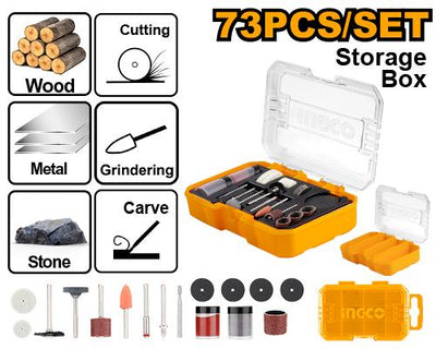 INGCO -  General use set for mini drill  AKMG7072