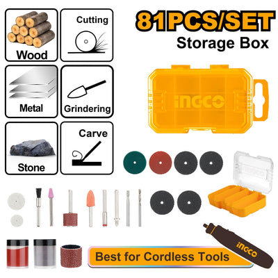 INGCO -  Accessories of mini drill  AKMG8081