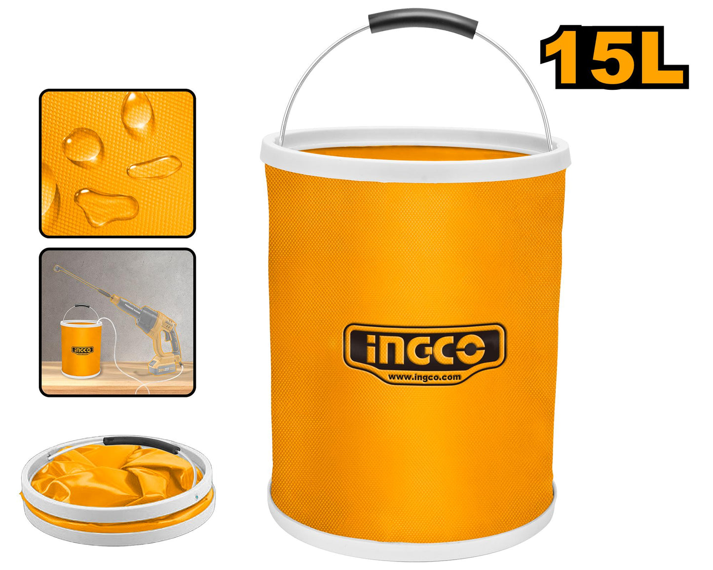 INGCO -  Folding bucket  AMFB15