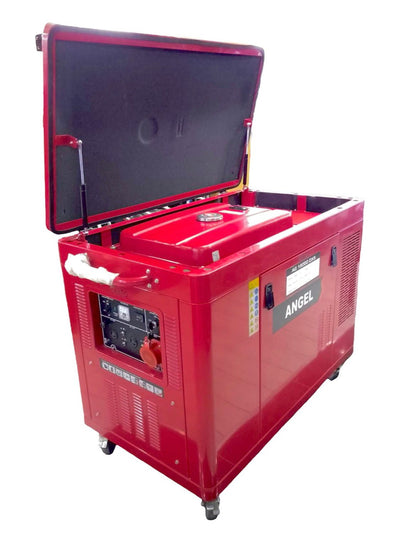 Angel - AG 18000 DXS 15.0 KVA ( 10000 Watts) Petrol + Gas Canopy - Generator