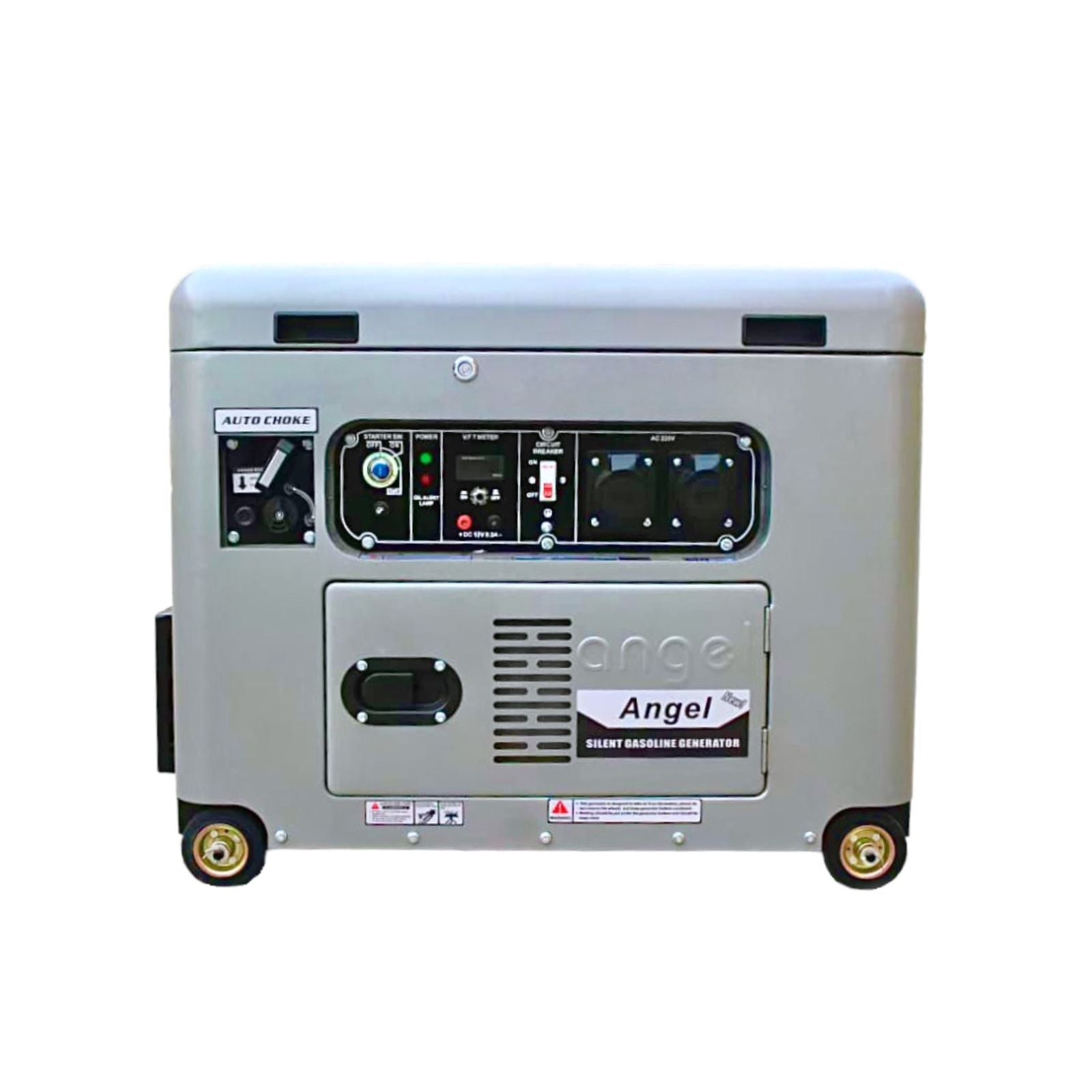 Angel - AG 14000 W-SE 12.0 KVA ( 9500 Watts) Petrol + Gas Canopy - Generator | Jodiabaazar.com