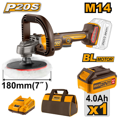 INGCO -  Cordless polisher 20v APLI20181