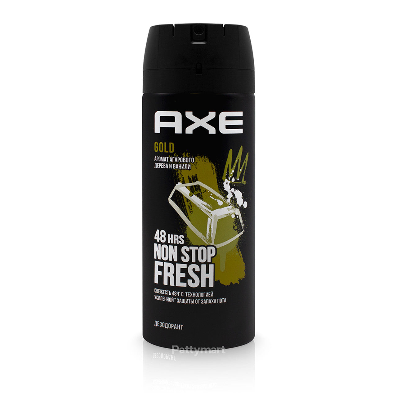 Axe Men - Gold Fresh - Oud Wood & Dark Vanilla - Deodorant - Body Spray - 150ml