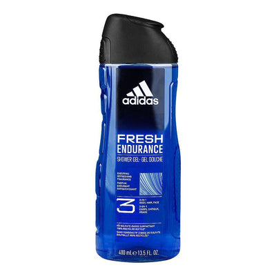 Adidas - Shower Gel - Fresh Endurance - Refreshing Fragrance 3in1 - Body Hair & Face - 400ml