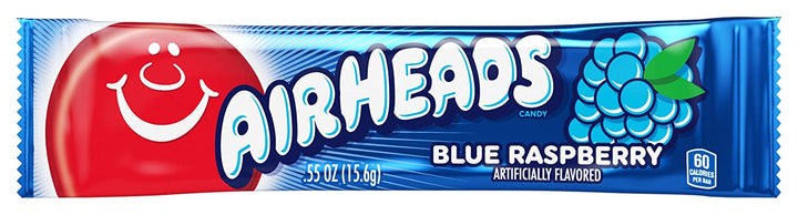 AIRHEAD - BLUE RASPBERRY Chewing Gum = 15.6 gm - Crtn / 24 Each ...
