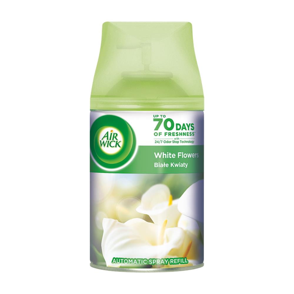 Airwick - Automatic Refill - White Flowers - Air Freshener - Room Spray - 250ml