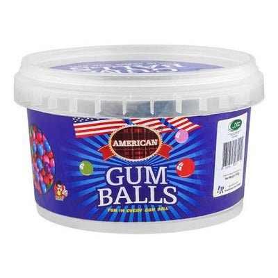 American - Gum Balls - 140g - 30-Pack Carton