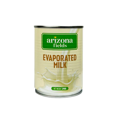 Arizona Fields - Evaporated Milk - 390 grams - Filled Tin - 48 pcs