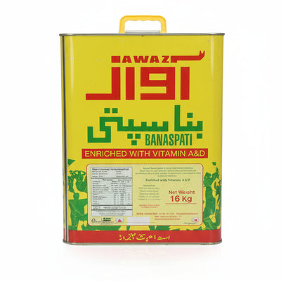 Awaz - Banaspati - 16 KG Tin