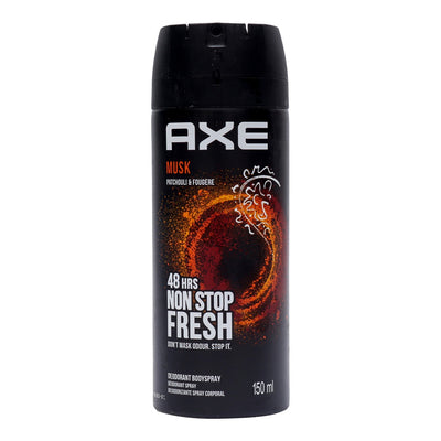 Axe Men - Musk - Patchouli & Fougere - Deodorant - Body Spray - 150ml