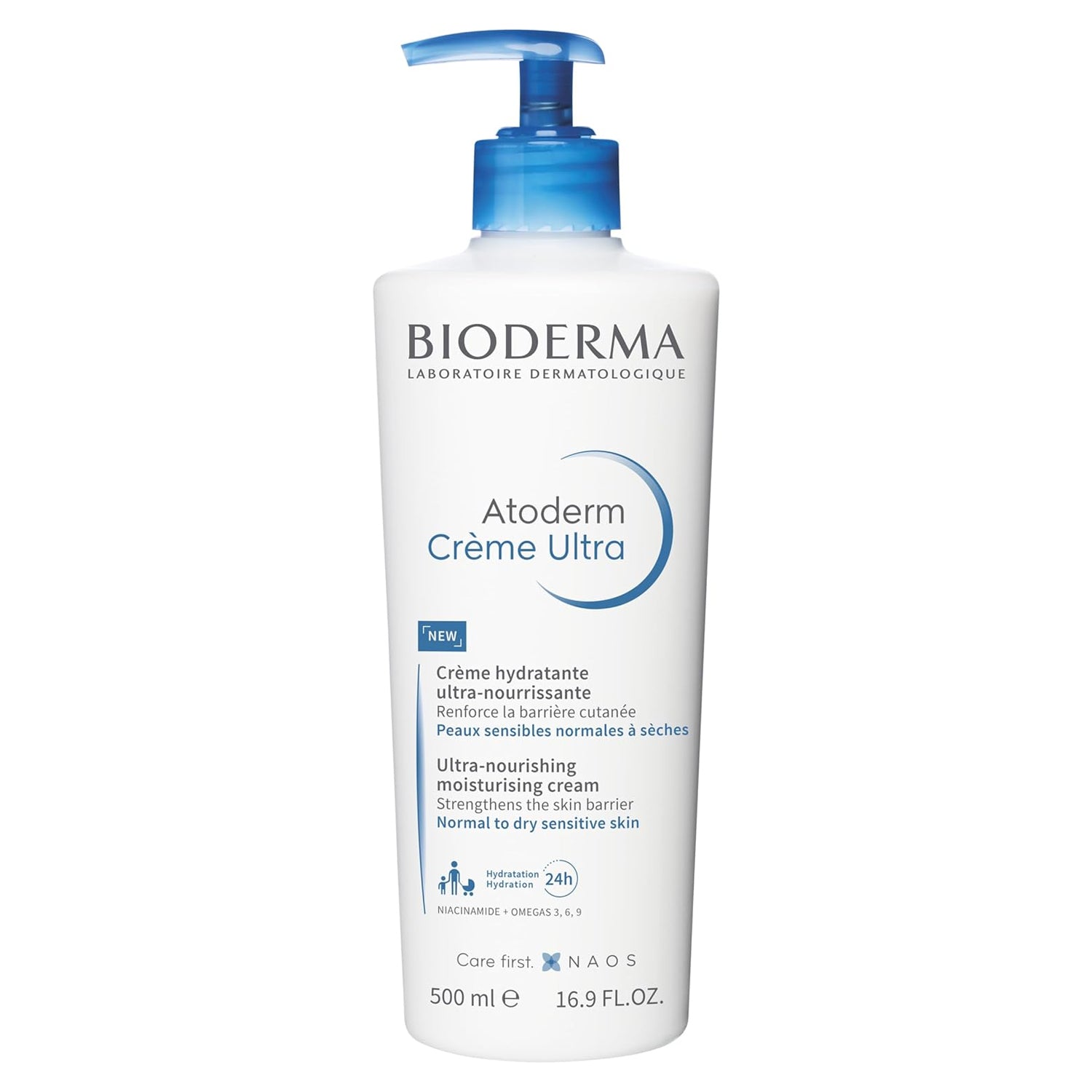 BIODERMA - Atoderm Creme - Ultra-nourishing cream - For Normal to Sensitive Dry Skin - 500ml