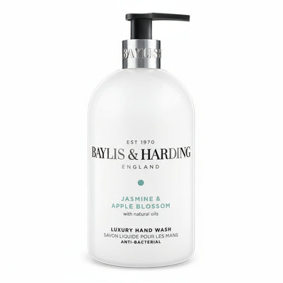 BAYLIS & HARDING - LUXURY HAND WASH - Jasmine & Apple Blossom - 500ml