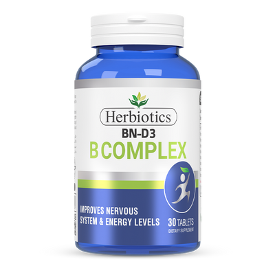 Herbiotics - BN-D3 - Supplement - Standard Pack - B50 B Complex