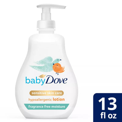 Baby Dove - Sensitive Moisture - Fragrance-Free Lotion - 13oz (384ml)