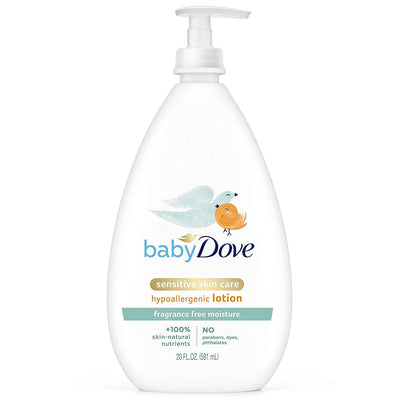 Baby Dove - Sensitive Moisture - Fragrance-Free Lotion - 13oz (384ml)