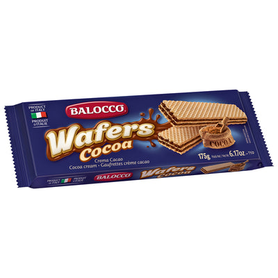 Balocco - Wafers - Cacao - 175g - 12-Pack Carton