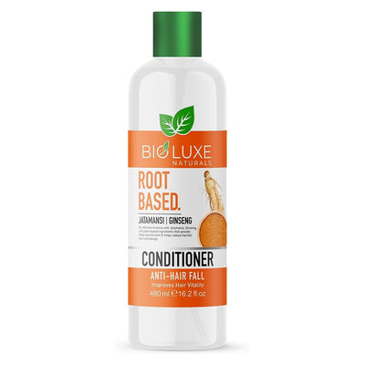 Bioluxe Naturals - Root Based Hair Conditioner - 480ml - Jatamanasi+ Ginseng - Anti Hair Fall - Hair Care