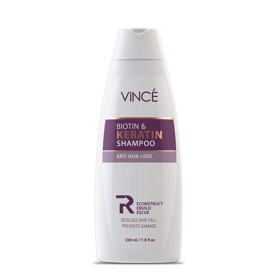 Vince - Biotin & Keratin Shampoo - 230 ML