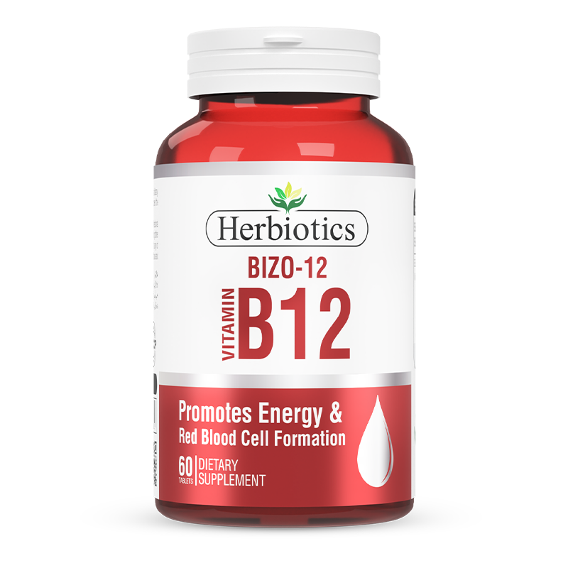Herbiotics - Bizo-12 - Supplement - Standard Pack - Vitamin B12
