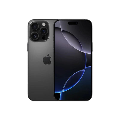 Iphone - Mobile - 16 Pro max PTA Approved with 2 Year's Official Warranty - Black - (256GB) | Jodiabaazar.com