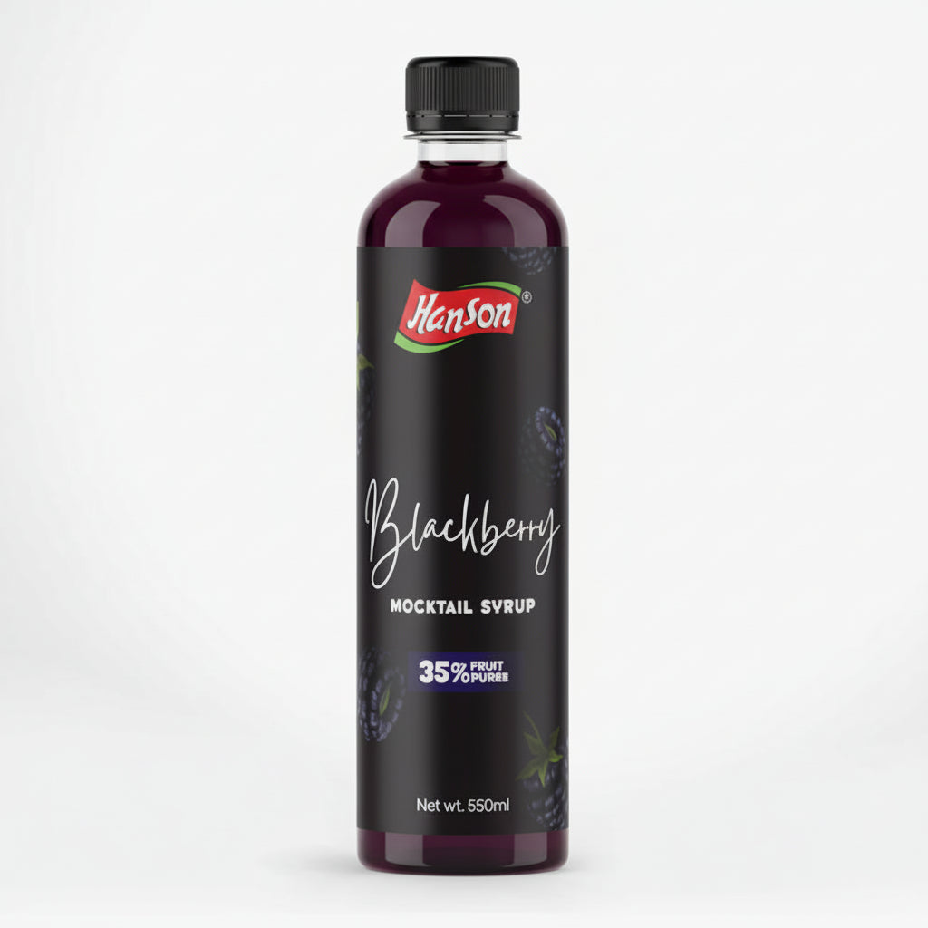 Hanson - BLACKBERRY SYRUP - 550ml