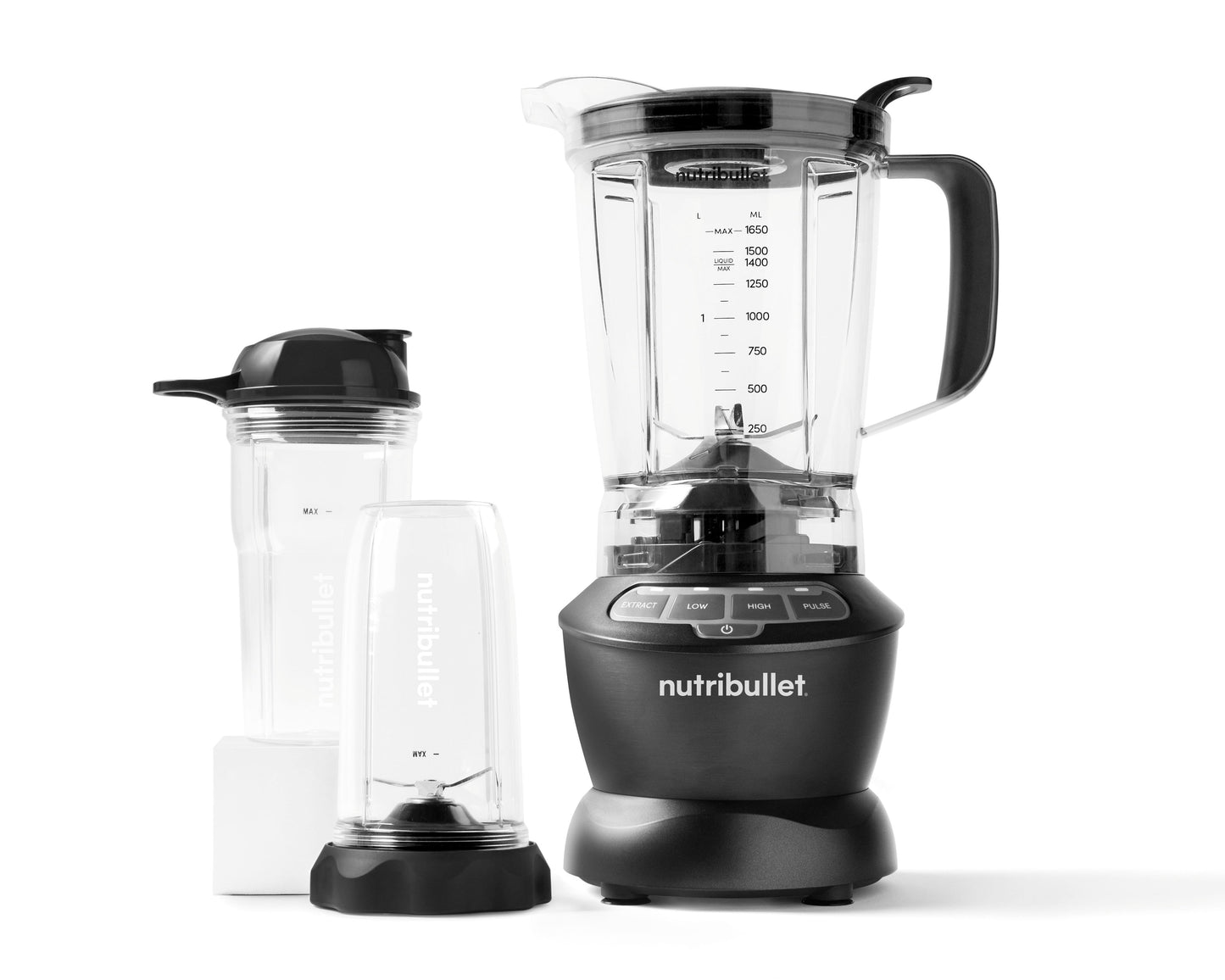 Nutribullet - Fullsize Blender Combo - NBC-1110DG - Versatile Blending - Black - 1 Year Warranty