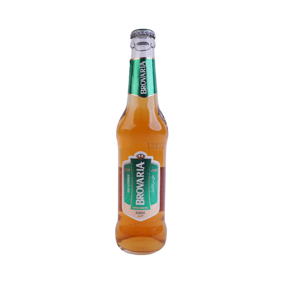 Brovaria - Peach Flavor - Malt - Non-Alcohol - 300 ML