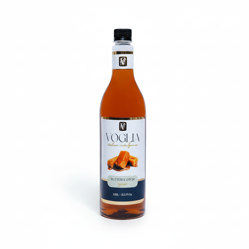 Voglia - Butterscotch - Coffee Syrups -1.05 L