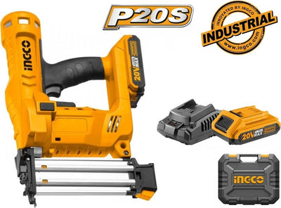 INGCO -  Lithium-Ion cordless brad nailer kit 20v CBNLI2002