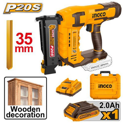 INGCO -  Cordless pin nailer 20v CBNLI3606