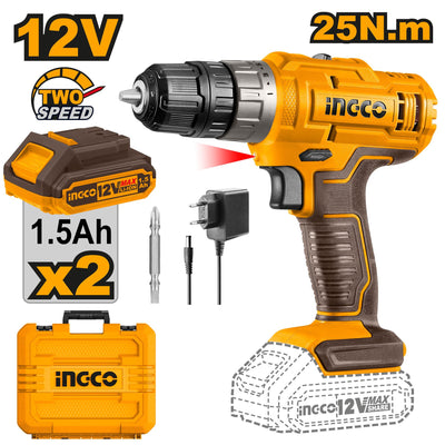 INGCO -  Cordless drill 12v CDLI1228