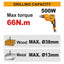 INGCO - Compact Brushless Cordless Drill - Item No. CDLI 20668 Industrial