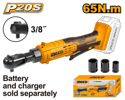 INGCO -  Cordless drive ratchet 20v CDRLI2060151