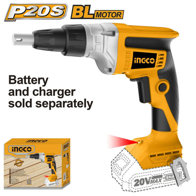 INGCO -  Cordless drywall screwdriver 20v CDSLI2042006