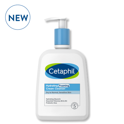 Cetaphil - Hydrating Foaming Cream Cleanser - For All Skin Types - 236ML (8oz)