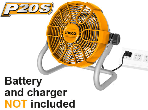 INGCO -  Cordless fan 20v CFALI2002