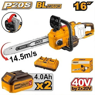 INGCO -  Cordless chain saw 20V CGSLI401682