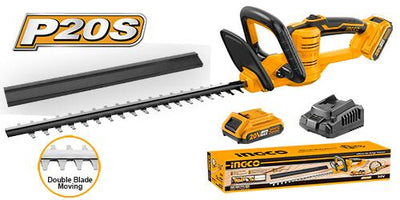 INGCO -  Cordless hedge trimmer 20V CHTLI20461