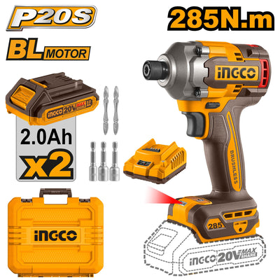 INGCO -  Cordless impact driver 20v CIRLI2028