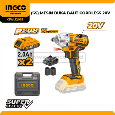 INGCO -  Cordless impact wrench 20v CIWLI20351