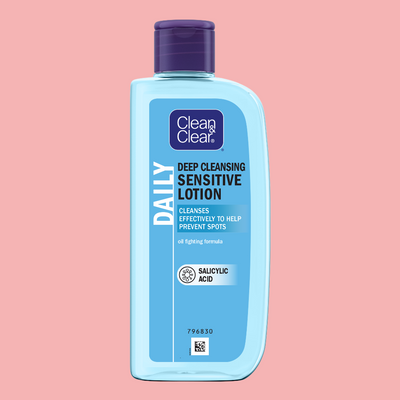 Clean Clear - Deep Cleaning - SENSITIVE LOTION - 150 ml.