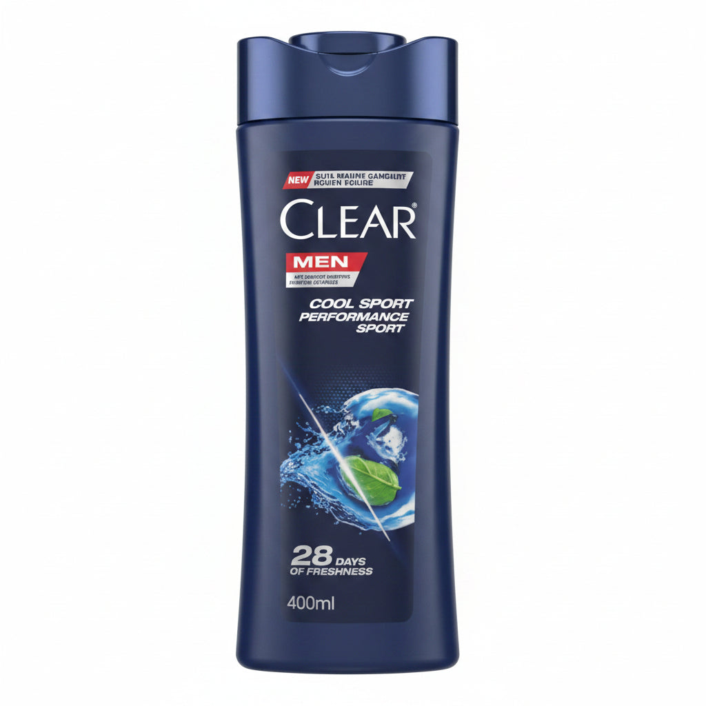 CLEAR MEN - ANTI-DANDRUFF SHAMPOO - COOL SPORT MENTHOL - 400ml