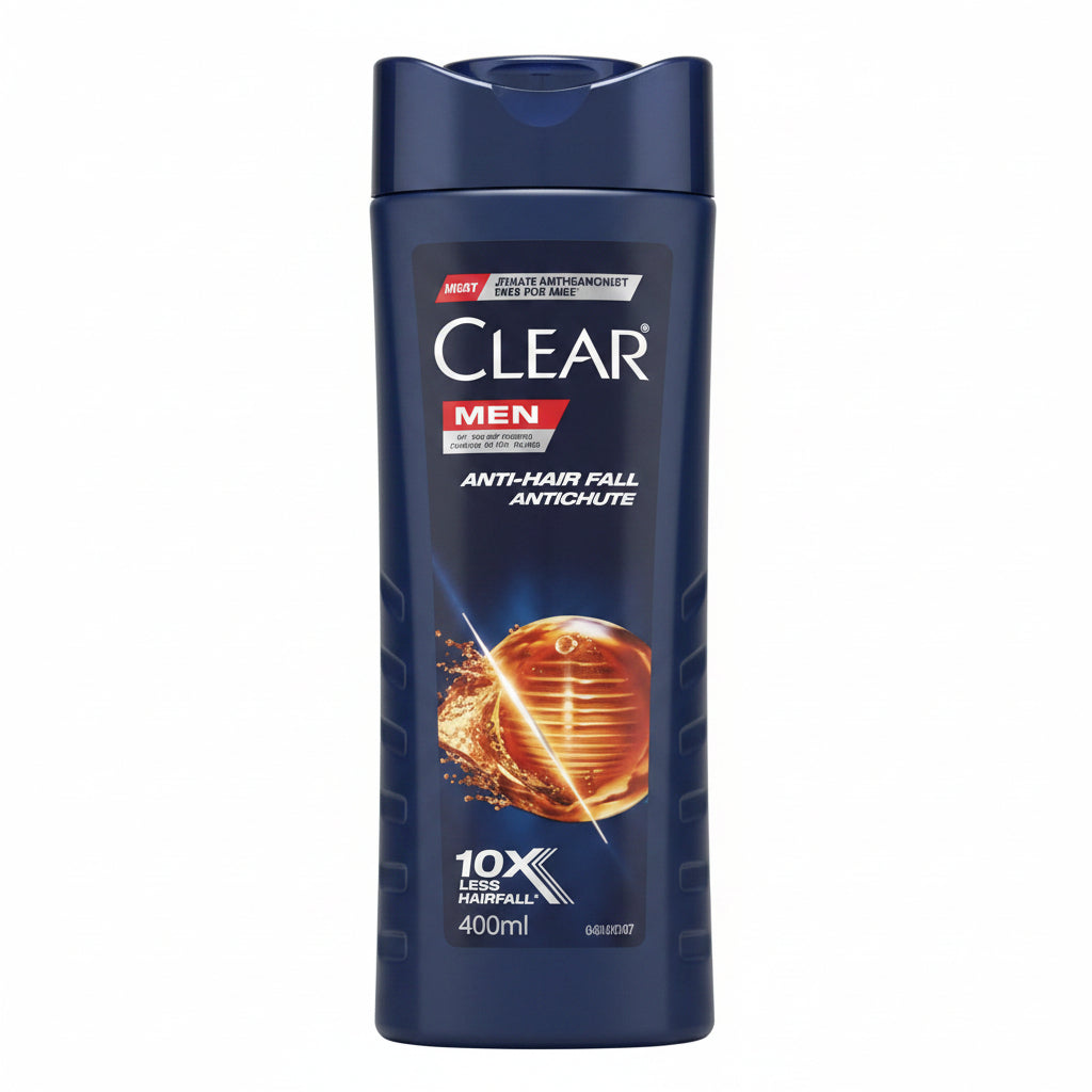 CLEAR MEN - ANTI-DANDRUFF SHAMPOO - ANTI-HAIR FALL - 400ml