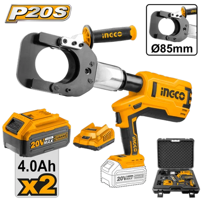 INGCO -  Cordless hydraulic cable cutter 20v CRCLI2002