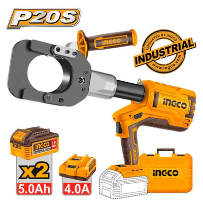 INGCO -  Cordless hydraulic cable cutter 20v CRCLI2005