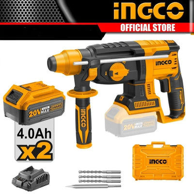 INGCO -  Cordless rotary hammer 20v CRHLI202287