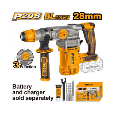 INGCO -  Cordless rotary hammer 20v CRHLI20288