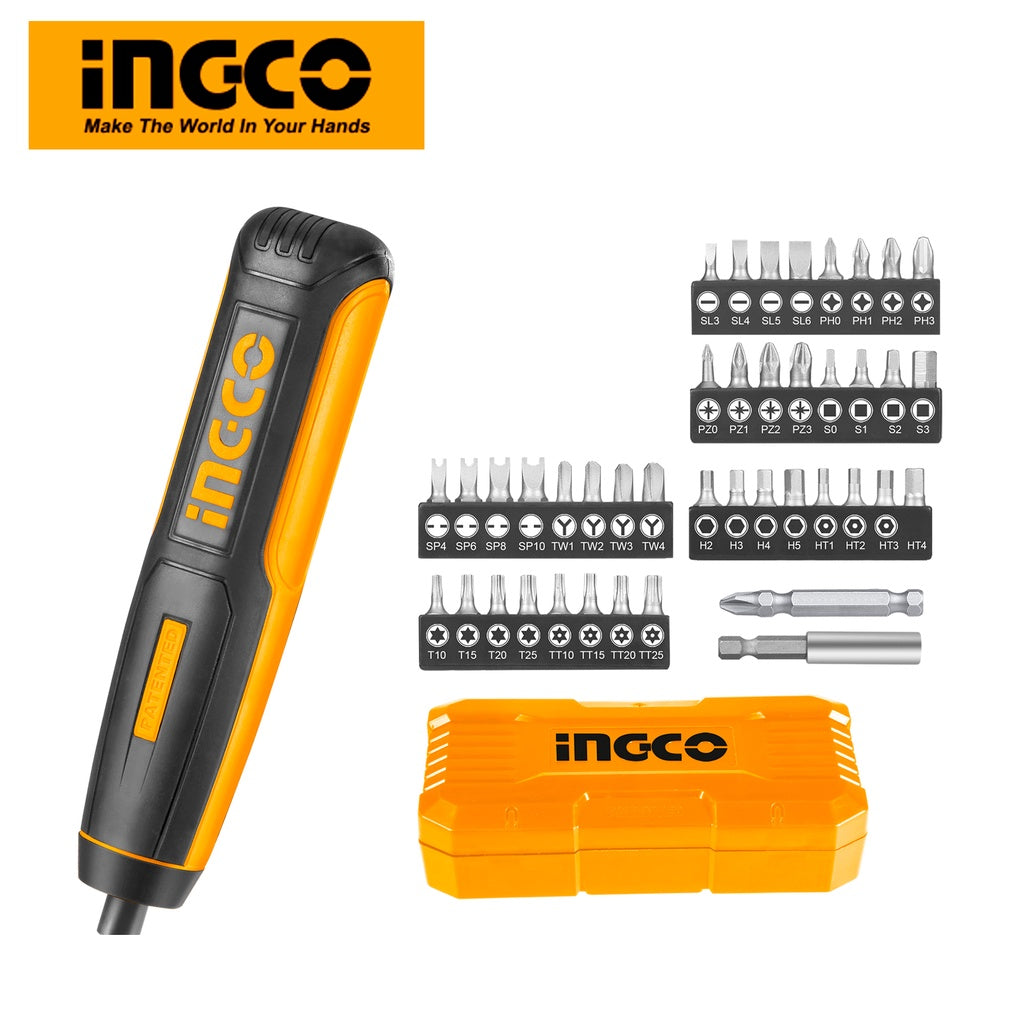 INGCO -  Lithium-Ion cordless screwdriver 4v CSDLI0403