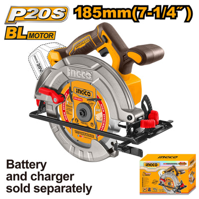INGCO -  Cordless circular saw 20v CSLI1851